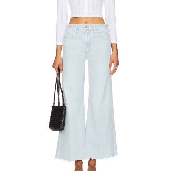 MOTHER The Cowabunga High-Rise Flare JeansLight WashSize 27